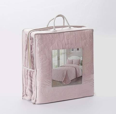 Покрывало 240х260 Sofi De MarkO Даминго пудра