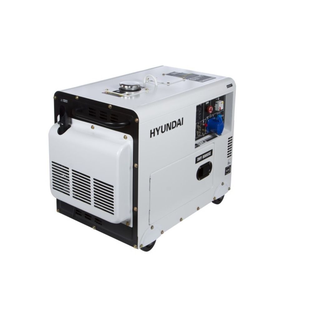 Дизельный генератор Hyundai DHY 8000SE - [6 кВт / 220V] эл. старт