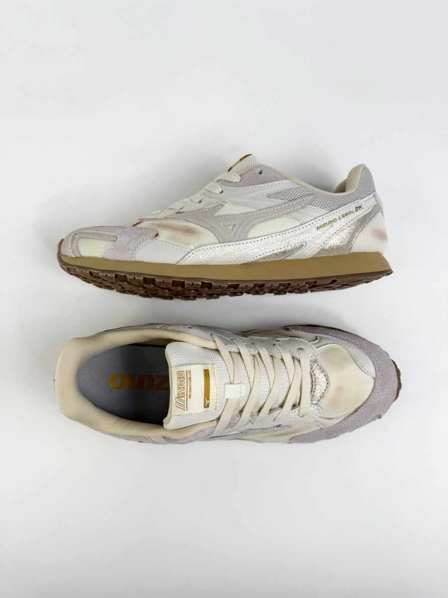 Кроссовки Mizuno LG 60s 2K #B240 (беж.)