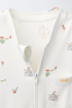 ZARA НАБОР ИЗ ДВУХ КОМБИНЕЗОНОВ, ЭКРЮ