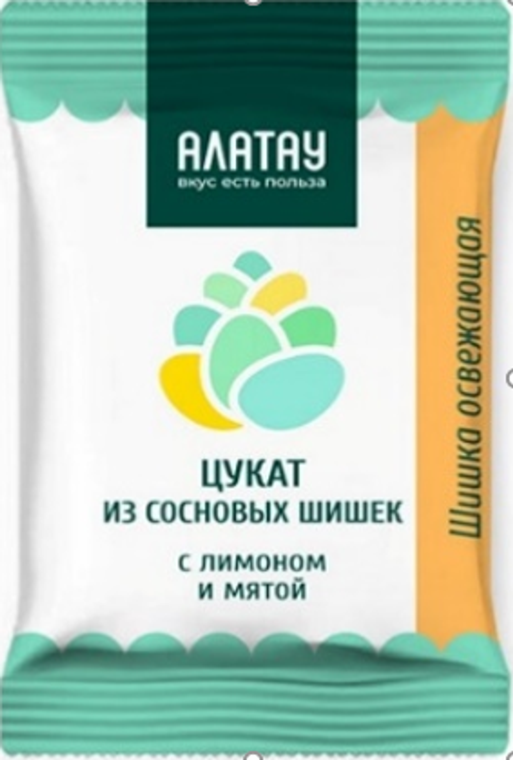 Конфета сосновые цукаты Шишка освежающая