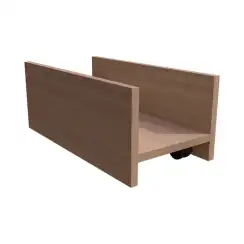 Континент-Про Подставка под системный блок ПС25 Ясень Шимо темный 250х500х210