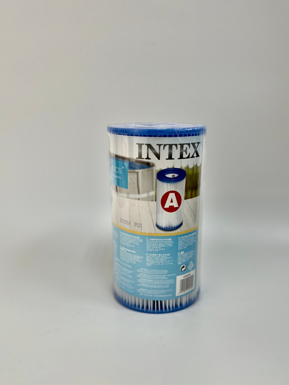 Картридж для фильтр-насоса бассейна Intex 29000 тип А / Сменный фильтр типа A для каркасного и надувного бассейна Интекс