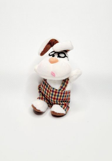 Брелок - подвеска "Заяц в очках"