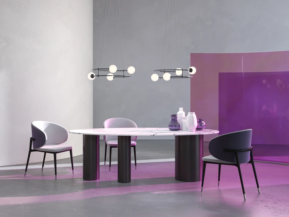 Подвесная люстра Maytoni BALANCE MOD317PL-04B