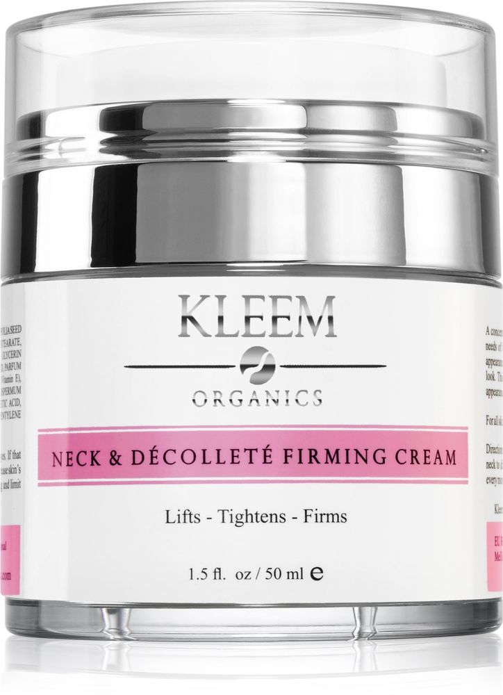 Kleem Organics укрепляющий крем для декольте и шеи Neck &amp; Décolleté