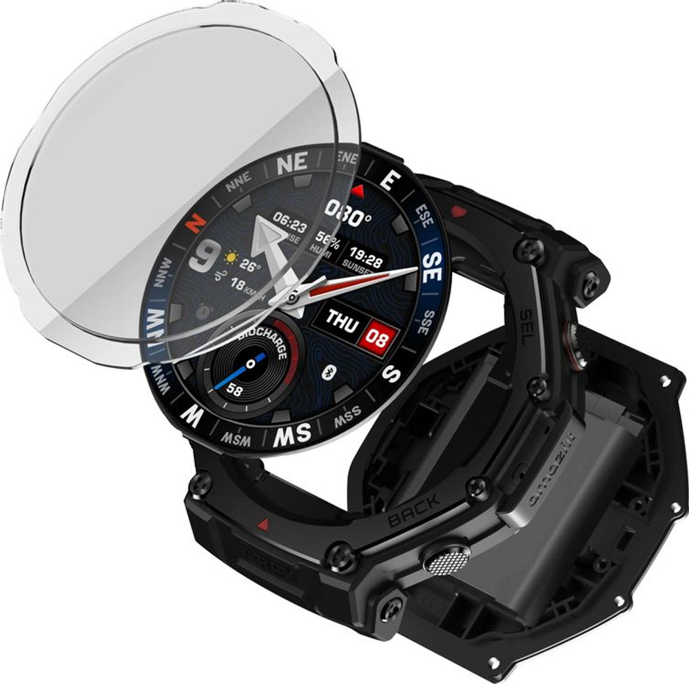 Смарт-часы AMAZFIT T-rex 3 Pro A2444,  48мм,  1.5",  черный