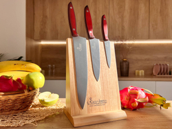 Магнитная подставка для ножей Alexander K5 RP - Каучуковое дерево и Сосна