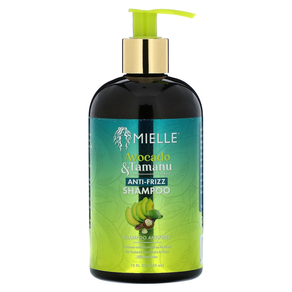 Mielle, Шампунь против пушения, с авокадо и таману, 355 мл (12 жидк. унц.)