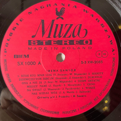 Винтажная виниловая пластинка LP Irena Santor Jubileusz (Польша 1973)