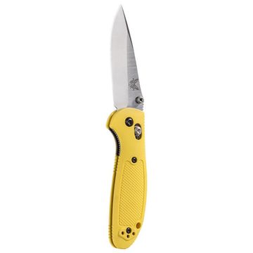 Складной нож Benchmade 556-YEL-S30V Mini Griptilian c клинком из стали CPM-S30V, рукоять Noryl GTX