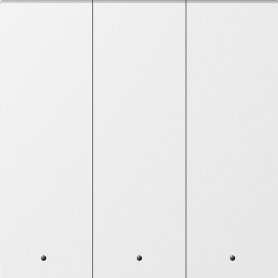 Клавиша 3-я с подсветкой,  матовый белый,  серия A07