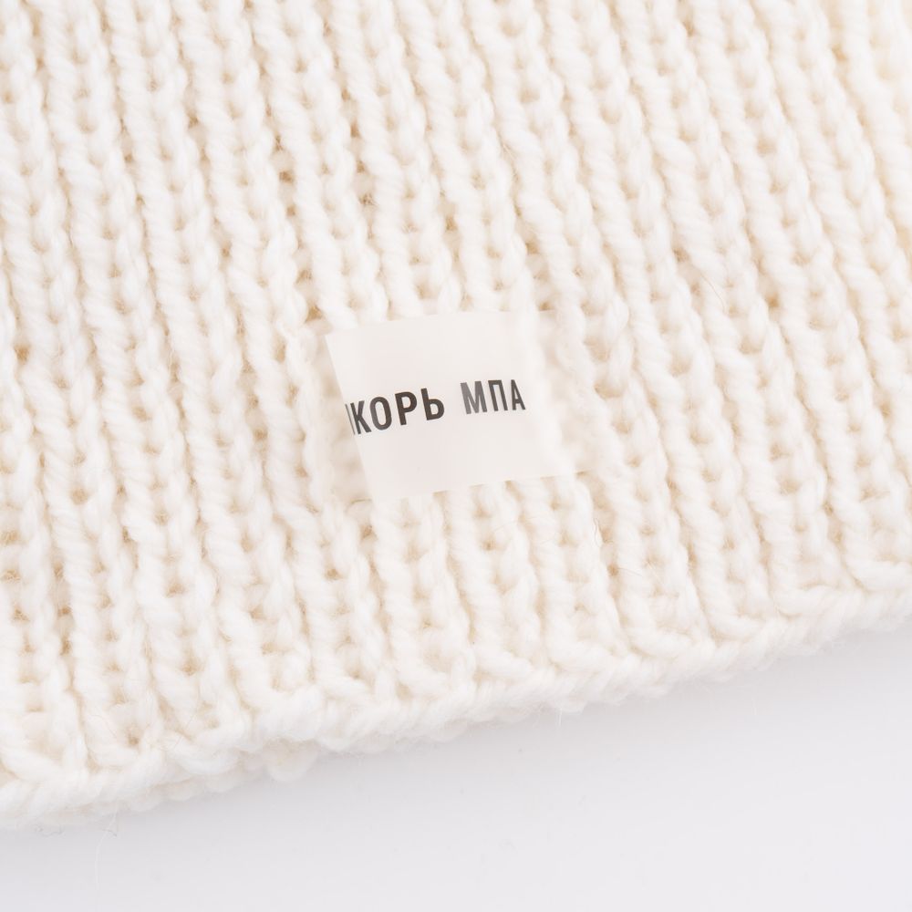 Балаклава Якорь Явление с акцентом на глаза белый / георгин