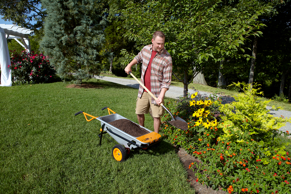 Садовая тележка WORX WG050 Aerocart