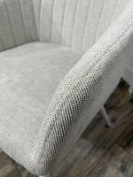 Стул-кресло BRANDY WZ2042-19 галечный серый/ черный каркас,
