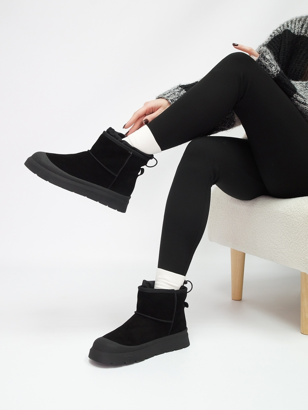 Полусапоги женские зимние