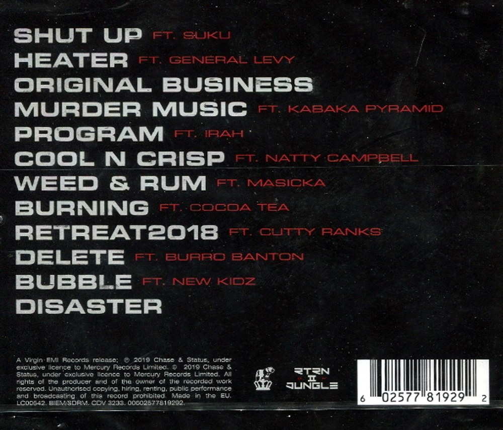 Chase & Status / Return II Jungle (CD)