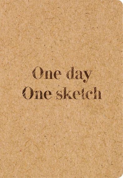 Скетчбук. One day, one sketch