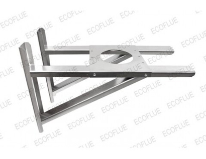 Опора тройника L-1000 мм. нерж. (AISI 430/1 мм), ECOFLUE