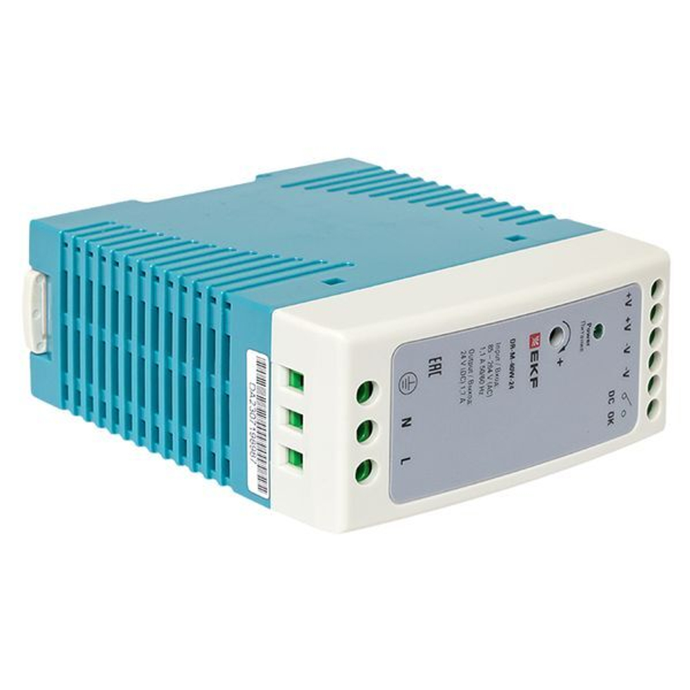 Блок питания  EKF DR-M-40W-24