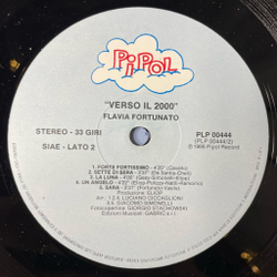 Винтажная виниловая пластинка LP Flavia Fortunato Verso Il 2000 (Italy 1986)