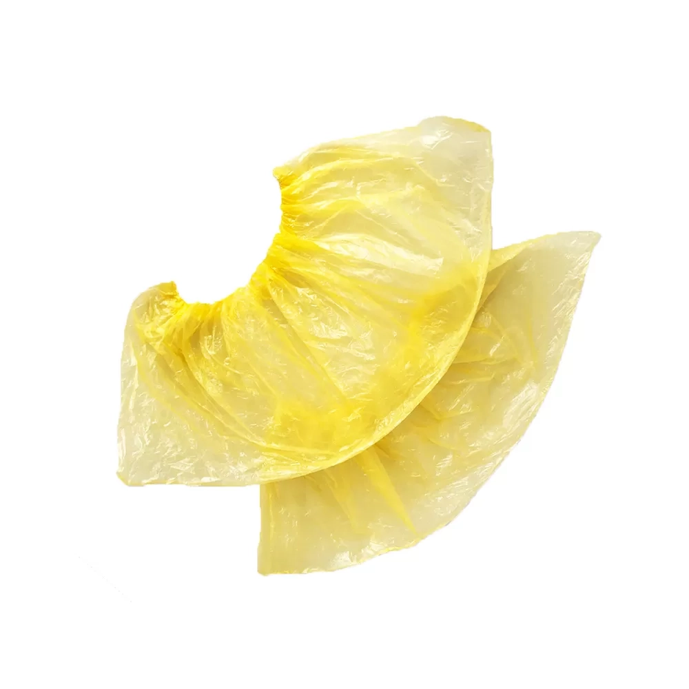 Бахилы детские гладкие желтые 20 мкм 50 пар