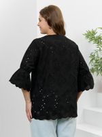 Блузка Милица-1 Виотекс ЧЕРНЫЙ-3