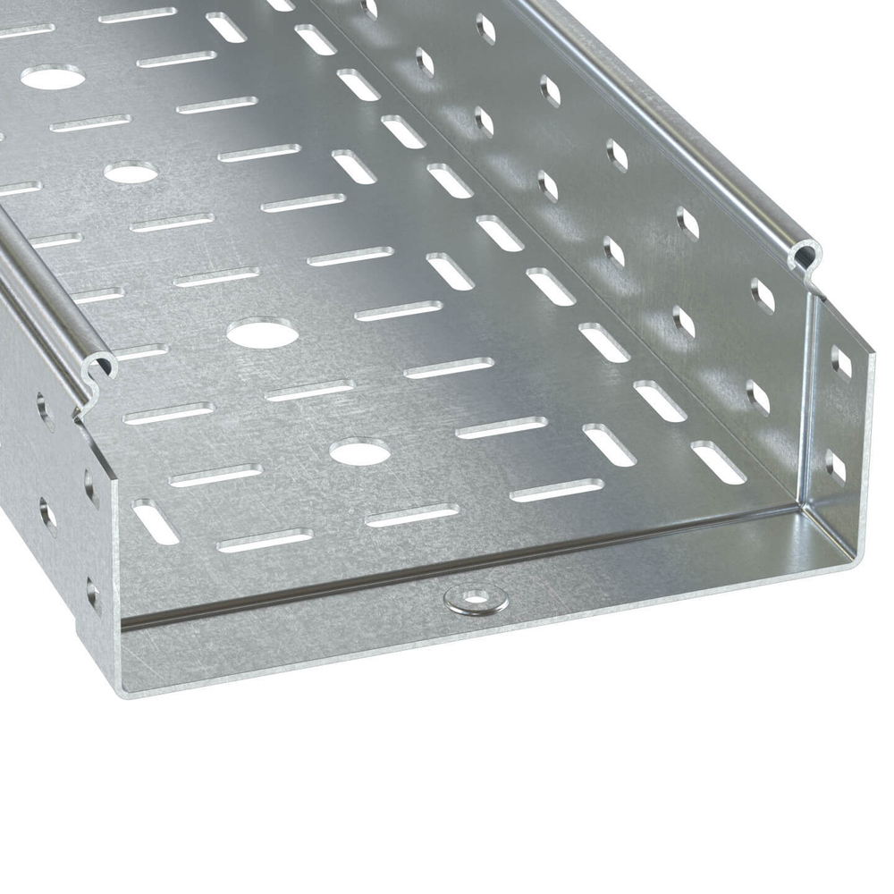 Лоток перфорированный 200х80 L3000 толщ.1,2 мм