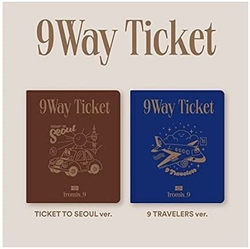 Альбом Fromis_9 - 9 Way Ticket 2nd Single Album 2 Version SET