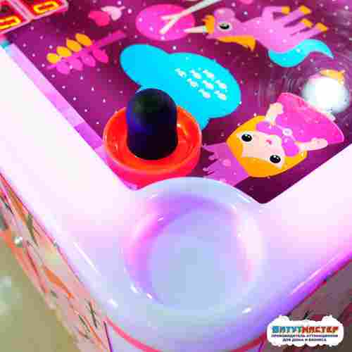 Детский игровой стол аэрохоккей «Милашка», 110×110×75 см