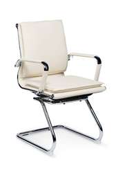 Кресло офисное Норден / Харман CF только Москва / УЦЕНКА  ivory / слоновая кость экокожа