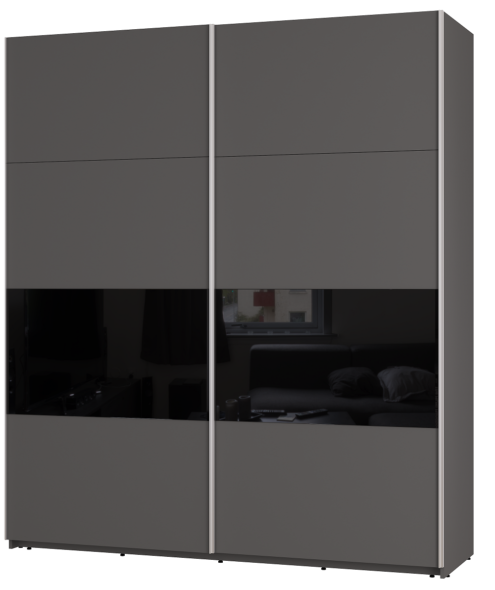 Шкаф-купе ШКК-10 Харви, Графит