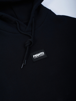 Худи MANTO LABEL OVERSIZE чёрная