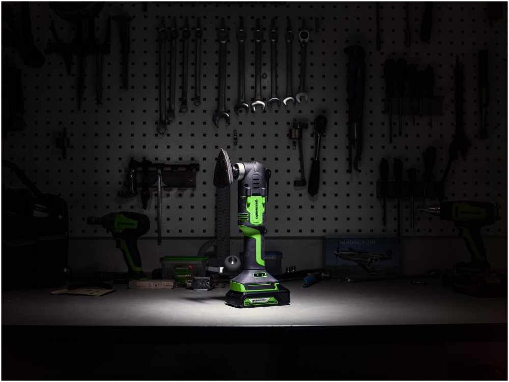 Реноватор аккумуляторный GREENWORKS G24MT 24 В, без АКБ и ЗУ (3400307)