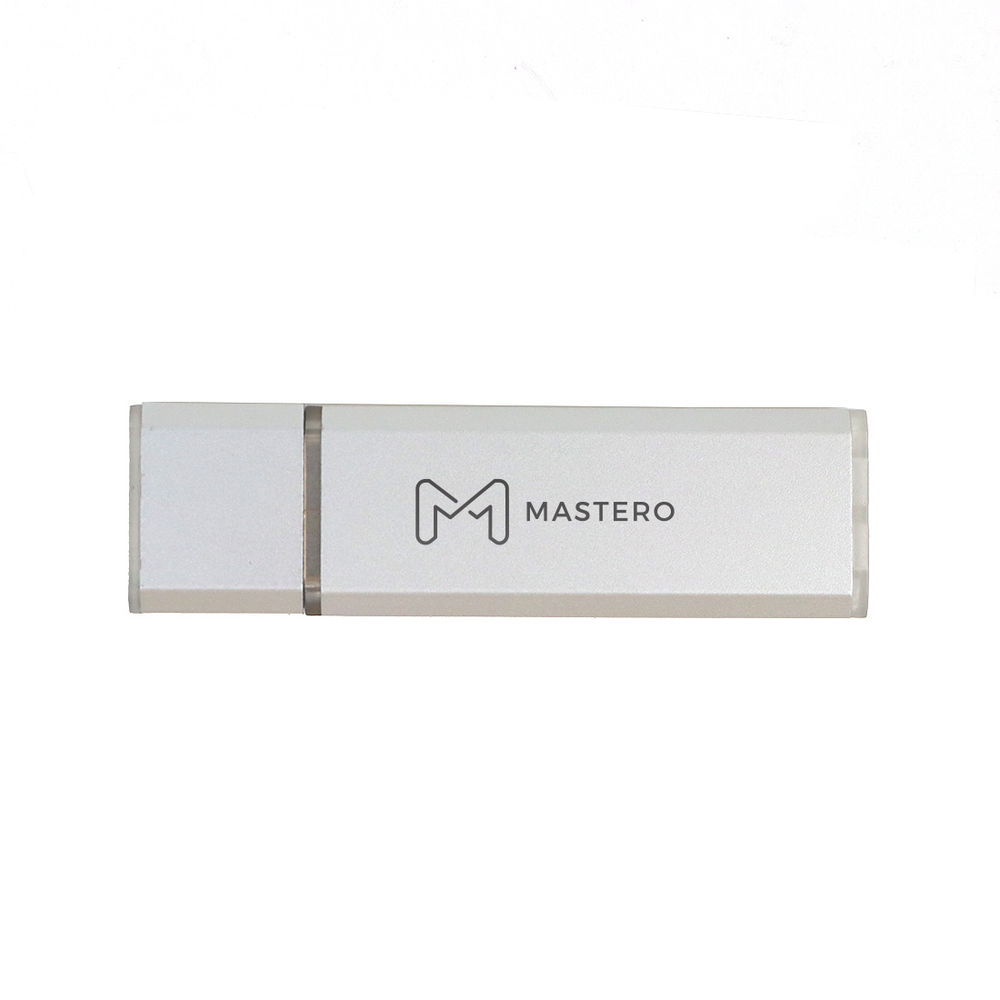 Флешка Mastero MS2 256Гб, USB-A 3.0, серебро (MS2-256GB-SL)