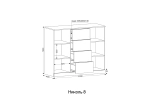 Комод «Николь 8» для гостиной