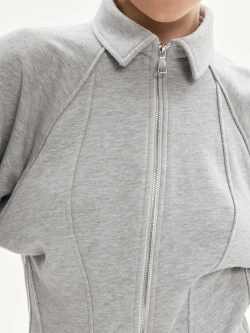 Олимпийка из футера DEW, серый