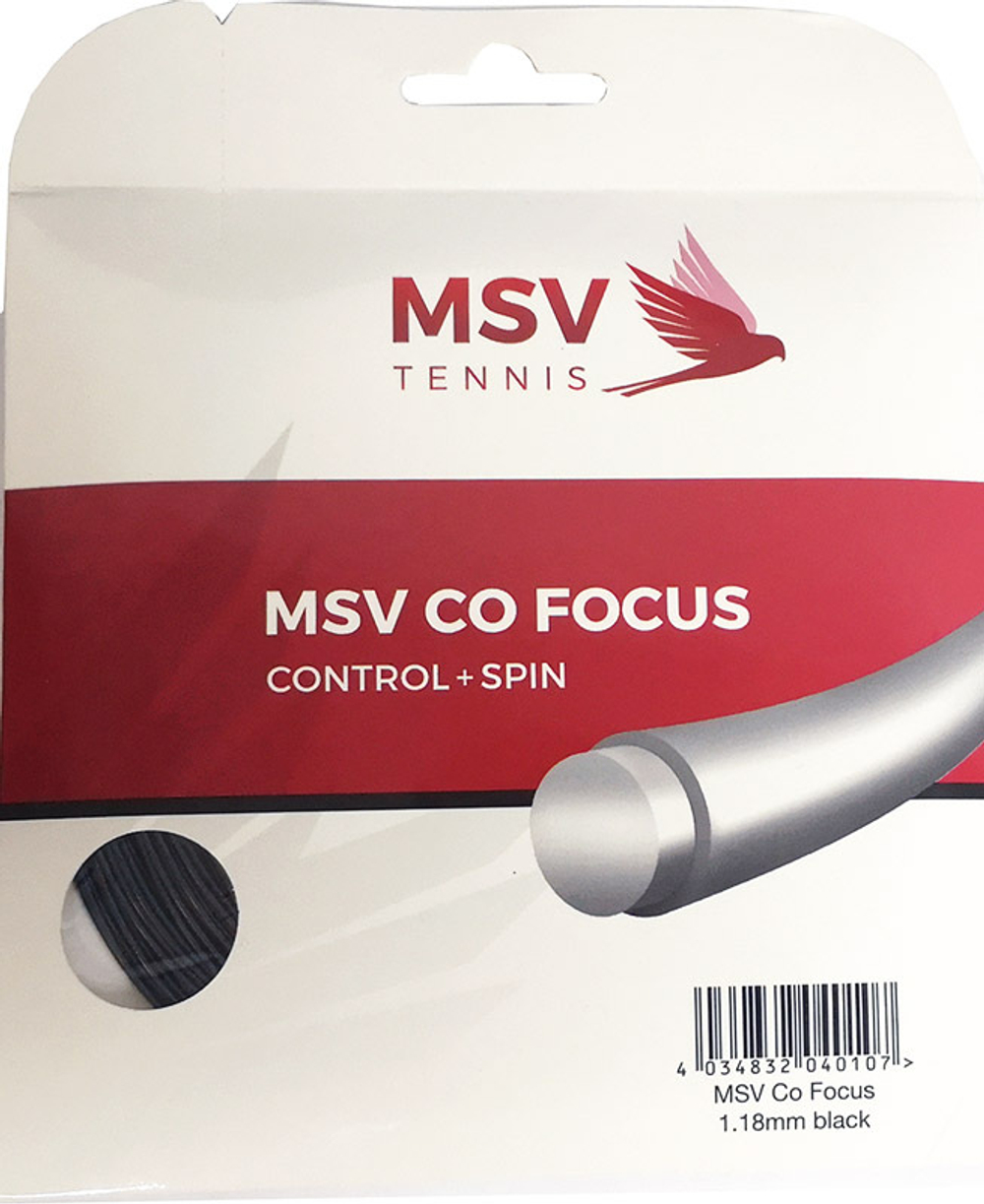 Струны теннисные MSV Co. Focus (12 m) - black