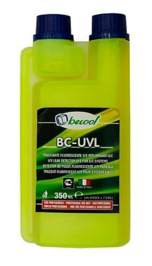 UV добавка для определения утечек фреона Becool BC-UVL 350мл