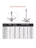 Якорь-кошка складной, 5.5 кг модель В (A001-3055)