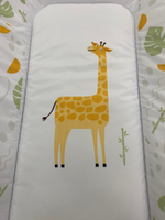 BAMBOLA Матрасик для пеленания Люкс Жираф (70*50 см)