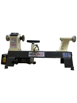 Токарный станок по дереву REALREZ R-1218VD, 550 Вт, 220 В