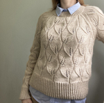 Свитер спицами "Solandra"