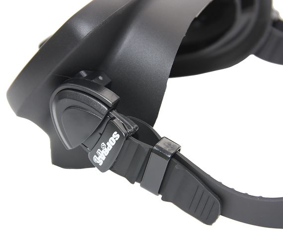 Маска безрамная Sopras sub Frameless Star II черный