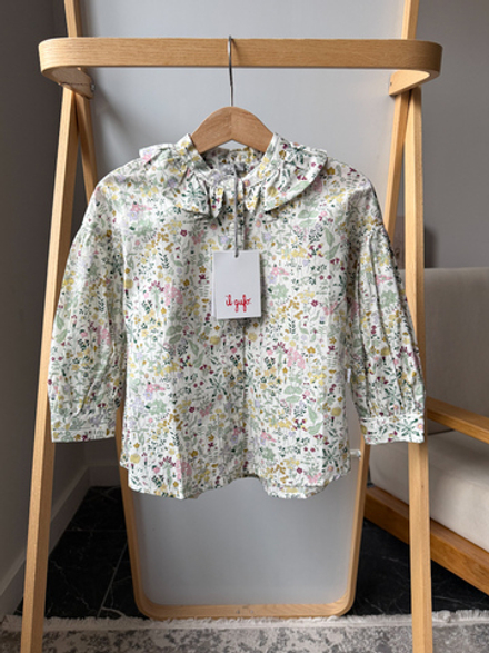 Новая хлопковая блузка Il Gufo, 104