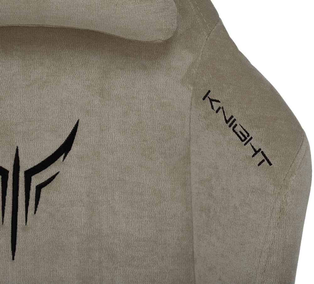 Кресло игровое Бюрократ KNIGHT N1 BEIGE