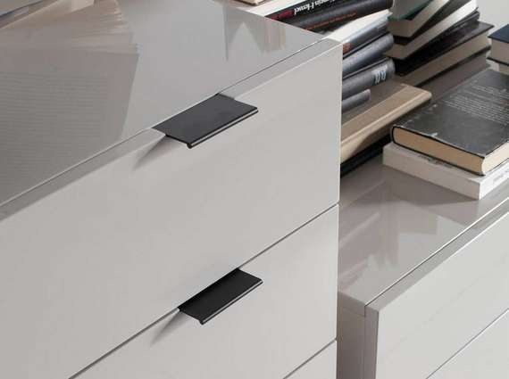 Шифоньер Angel Cerda Personale CP1406-A/7019 жемчужно-серый