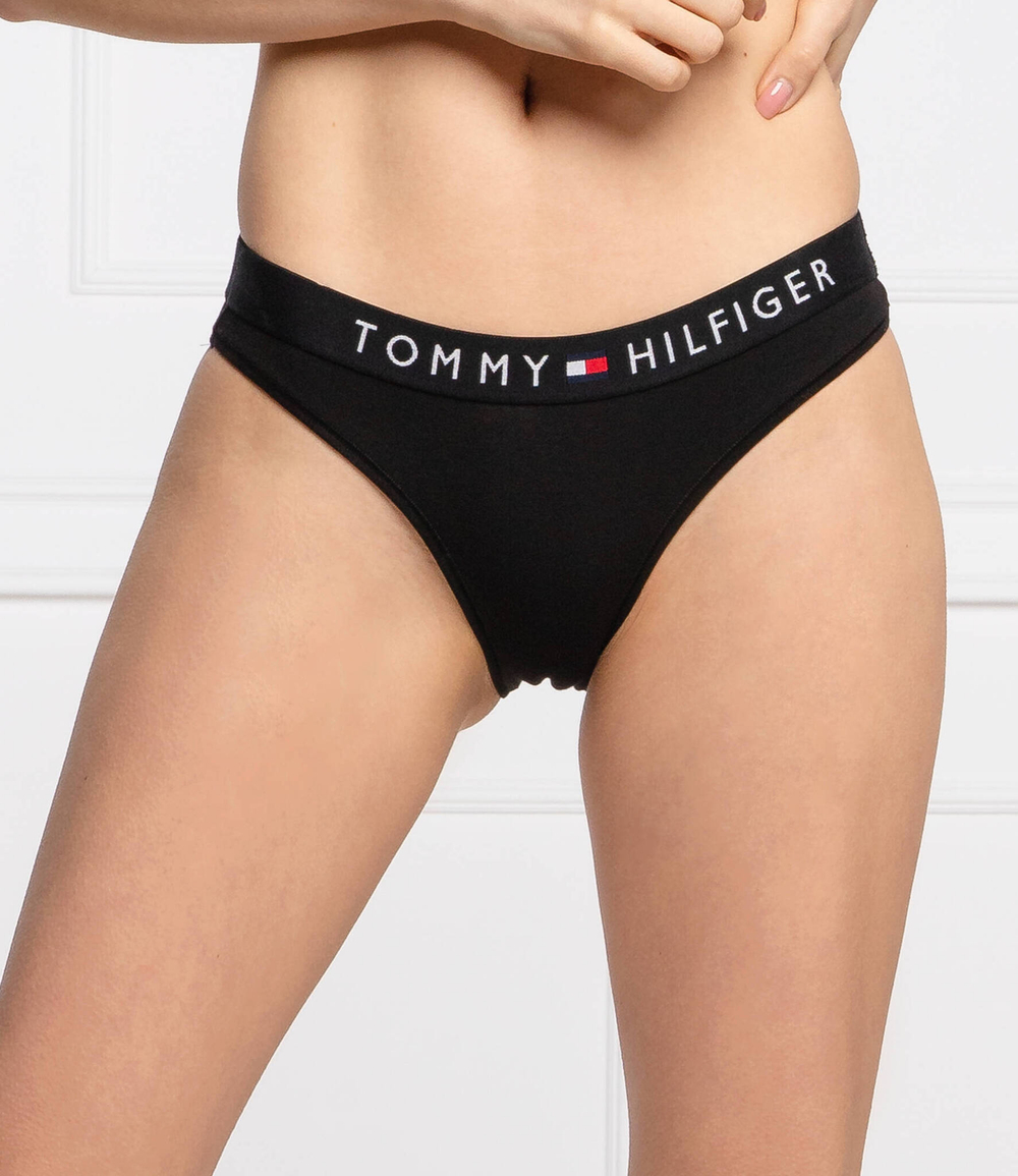 трусики Tommy Hilfiger - черный(UW0UW01566)