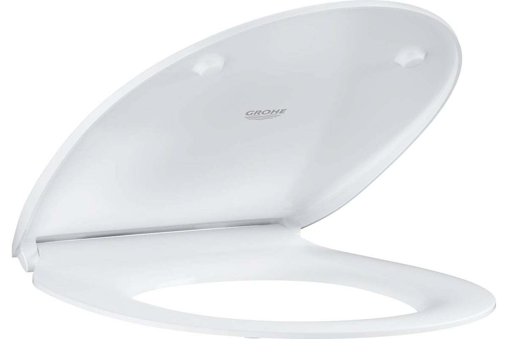 Сиденье для унитаза GROHE Bau Ceramic, с микролифтом, альпин-белый 39923000