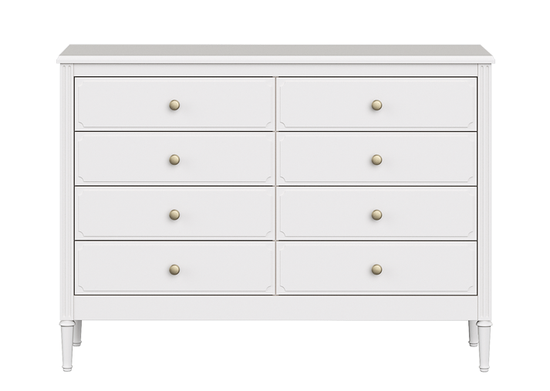 Комод Elit 8 ящиков (белый)